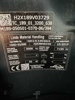 Dieselstapler 2019  Linde H 50 D-02/600 EVO 3B Kabine STVO Klima (8)