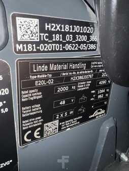 Elektro 3 Rad  Linde E 20 L-02 EVO Triplex Kabine (5)