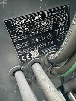 Elektro tříkolové VZV 2014  Linde E 16 C-01 Triplex Batterie Bj.22 (5)