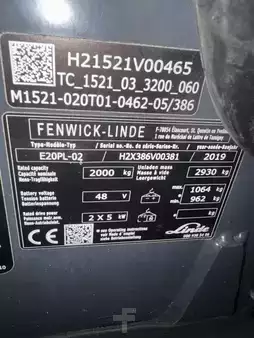 Elektro 4 Rad  Linde E 20 PL-02 EVO Triplex STVO Kabine ZVG (9)