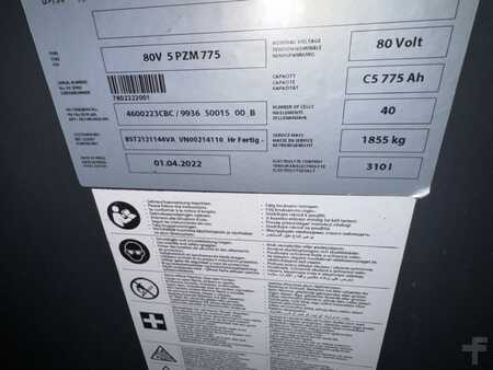 Elektro 4 Rad  Linde E 30 HL-01/600 Kabine Zinkenverstellgerät (8)