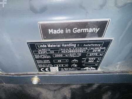 Elektro 4 Rad  Linde E 20 PL-02 EVO Triplex Kabine (8)