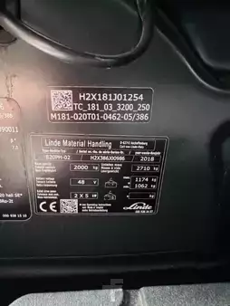 Elektro 4 Rad 2018  Linde E 20 PH-02 EVO Triplex Kabine ZVG STVO (8)