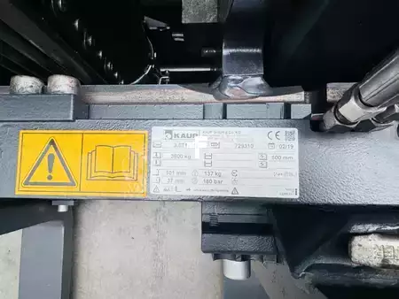 Elektro 4 Rad  Linde E 35 HL-01 Kabine Triplex ZVG Batterie 89% (10)