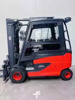 Elektro 4 Rad  Linde E 35 HL-01 Kabine Triplex ZVG Batterie 89% (2)