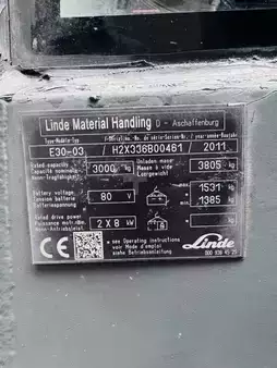 Elektro 4 Rad 2011  Linde E 30 - 03 S Triplex Kabine ZVG (5)