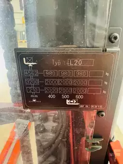 Hochhubwagen 2017  Linde L 20 i Triplex Batterie NEU (7)