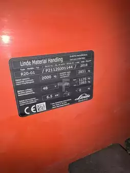 Schubmaststapler  Linde R20 -01Triplex Klammergabel (6)