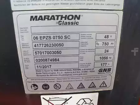 Eléctrico - 4 rodas 2018  Toyota 8FBM20T (6)