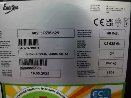 Chariots électriques à 3 roues 2025  Toyota 8FBEK18T (6)