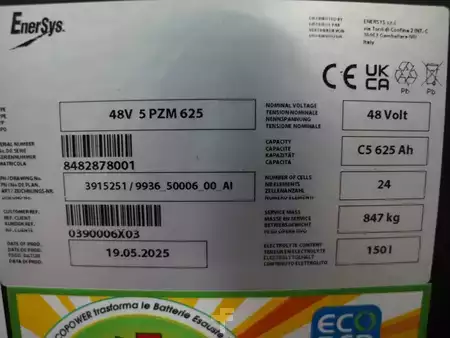 Chariots électriques à 3 roues 2025  Toyota 8FBEK18T (6)