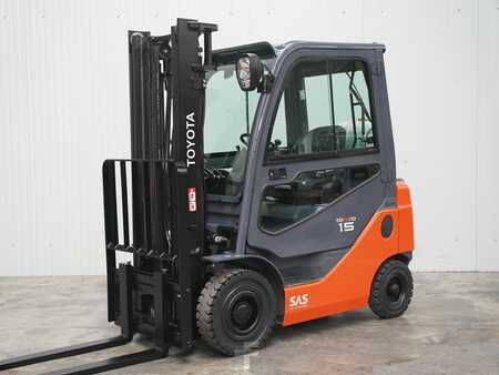 Gas gaffeltruck 2016  Toyota 02-8FGF15 (2)