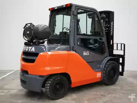 Gas gaffeltruck 2018  Toyota 8FG50N (3)
