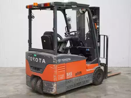 Elektrisk- 3 hjul 2007  Toyota 7FBEF15 (3)