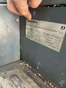 Eléctrica de 4 ruedas 2008  Jungheinrich EFG550 (8)