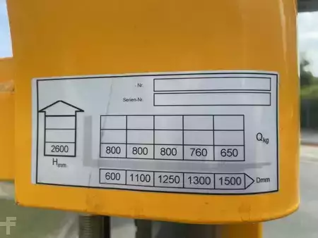 Schubmaststapler 2014  Jungheinrich ERV 308 (7)