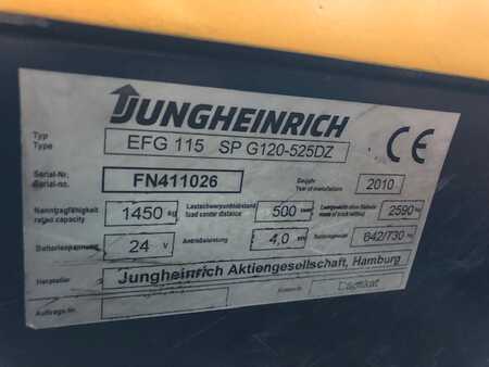 Elektromos 3 kerekű 2010  Jungheinrich EFG 115 (7) 