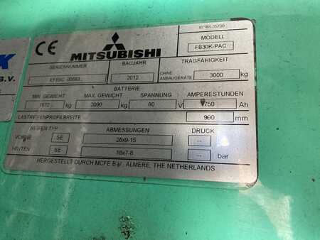 Elektromos 4 kerekű 2012  Mitsubishi FB30K-PAC (4)