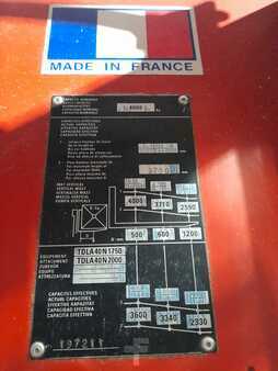 Diesel gaffeltruck 1995  Manitou MC40CP (13)