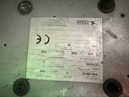 Carrelli elettrici 4 ruote 2007  Cesab MAK 400 AC (4)