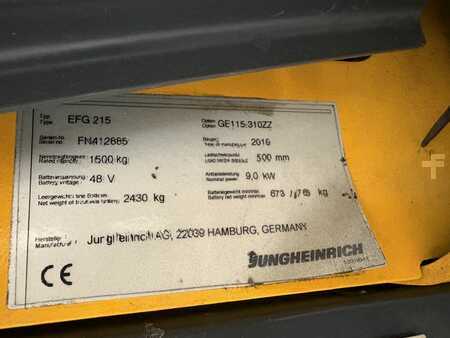 Chariots électriques à 3 roues 2010  Jungheinrich EFG 215 (6)