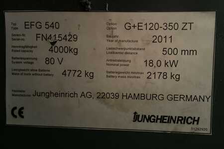 Elektro 4 Rad Jungheinrich EFG 540