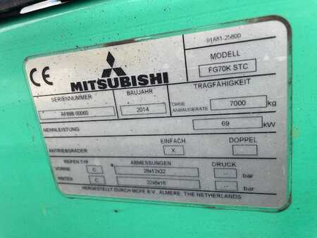 Wózek kompaktowy 2014  Mitsubishi FGKSTC (5)