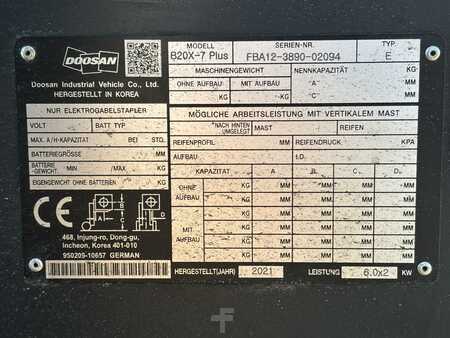 Elektro 4 Rad 2021  Doosan B20 -7 Plus (9)