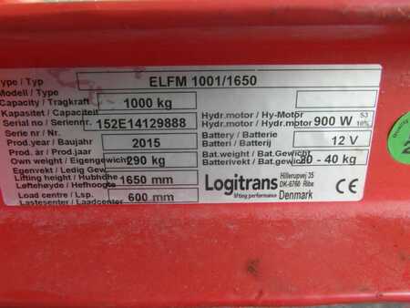 Ruční paletový vozík 2015  Logitrans ELFM1001/1650 (5)