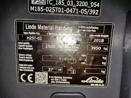 LPG heftrucks 2018  Linde H25T-02-392 EVO (6)