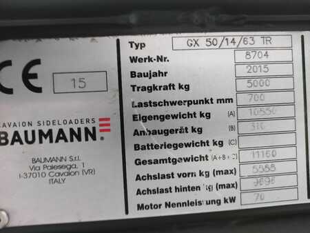 Boční vysokozdvižný vozík 2015  Baumann GX50/14/63TR *Lack NEU* (6)