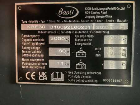 Elektro 4 Rad 2022  Baoli KBE30 (6)