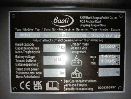Elettrico 4 ruote 2022  Baoli KBE30 (6)