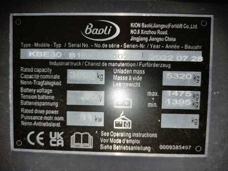 Eléctrica de 4 ruedas 2022  Baoli KBE30 (6)
