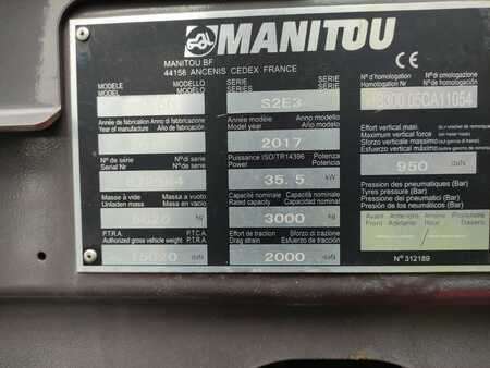 Diesel gaffeltruck 2017  Manitou Mi30D (6)
