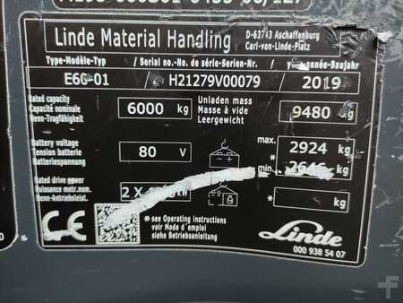 4-wiel elektrische heftrucks 2019  Linde E60-01-1279 (6)