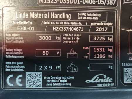 Elektro 4 Rad  Linde E30L-01-387 (7)