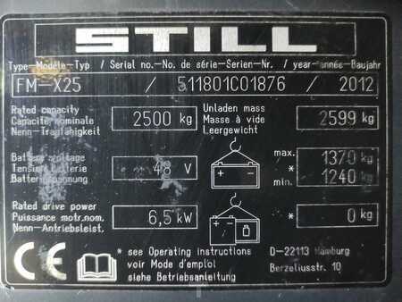 Schubmaststapler 2012  Still FM-X-25 (LACK NEU) (6)