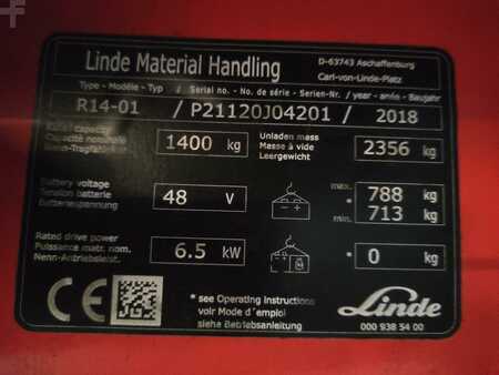 Schubmaststapler  Linde R14-01-1120 (7)