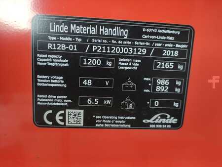 Schubmaststapler 2018  Linde R12B-01 (6)