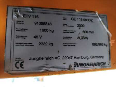 Schubmaststapler 2009  Jungheinrich ETV116 (6)
