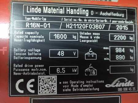 Reach Trucks 2015  Linde R16N-01-112 (7)