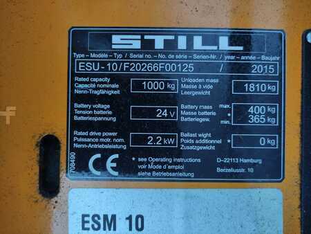 Carrelli elettrici 3 ruote 2015  Still ESM-10 (6)