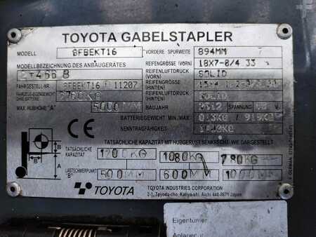 El Truck - 3-hjul 2012  Toyota 8FBEKT16 (6)