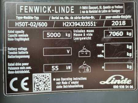 Treibgasstapler 2018  Linde H50T-02-600-394 EVO (6)