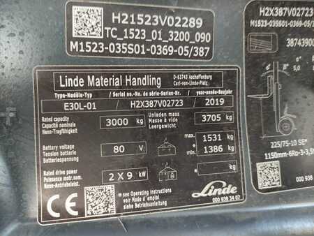 Elektro 4 Rad 2019  Linde E30L/387 (6)