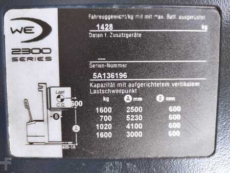 Hochhubwagen 2006  Crown WE2300-1.6-TT (6)