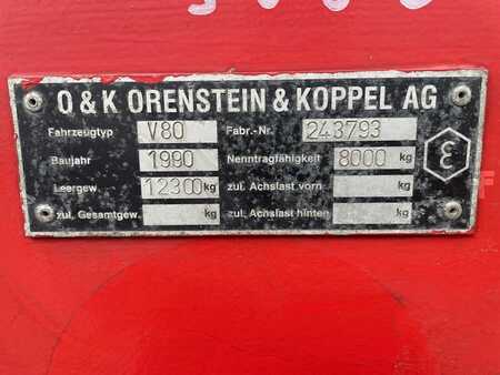 Diesel heftrucks 1990  O-K V80 (6)