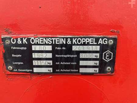Diesel heftrucks 1992  O-K V80 (6)