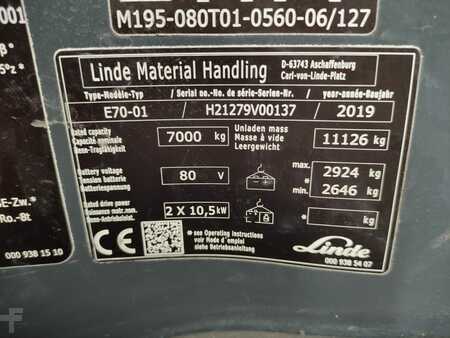 4-wiel elektrische heftrucks 2019  Linde E70-01-127 (6)